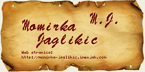 Momirka Jaglikić vizit kartica